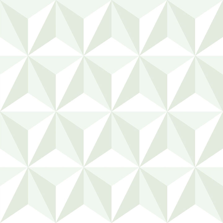 Adella Sage Geometric Wallpaper