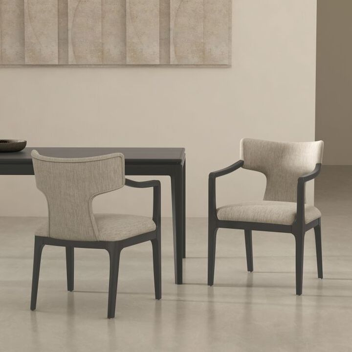 Eloria Taupe Armchair