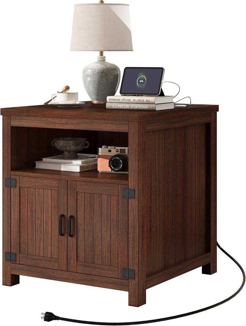 End Table with Charging Station image number 8
