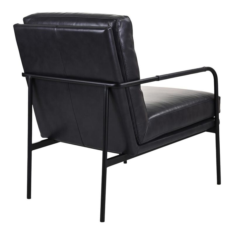 Moe's Home Collection VERLAINE CHAIR RAVEN BLACK