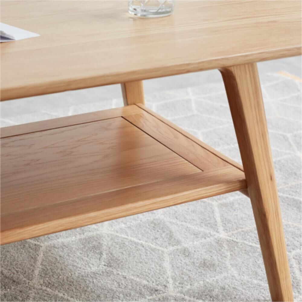 Center table Low Table 100% solid wood Top plate Desk Coffee table