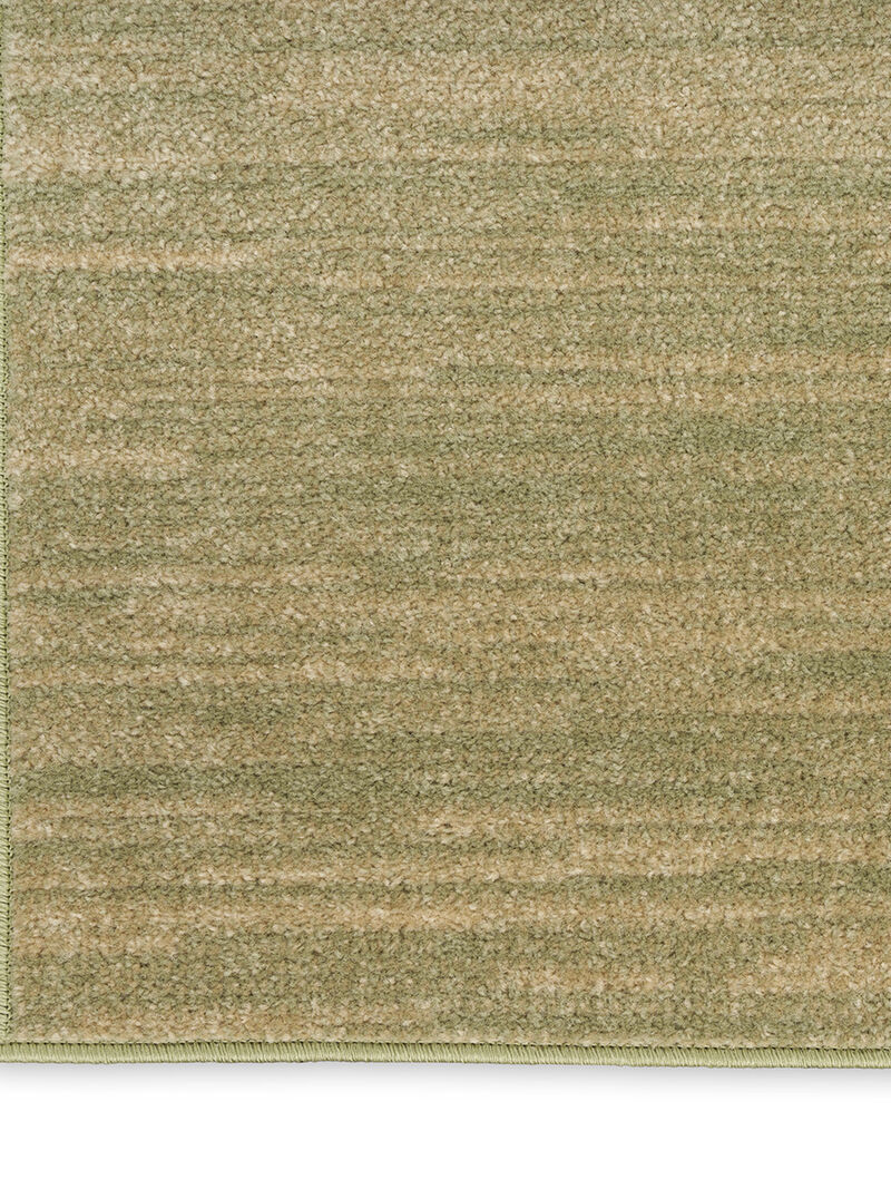 Nourison Essentials NRE01 Green/Gold 7' x Square Rug image number 3