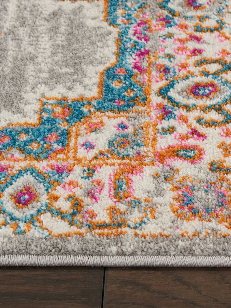 Passion PSN03 Gray 1'10" x 6' Rug image number 5