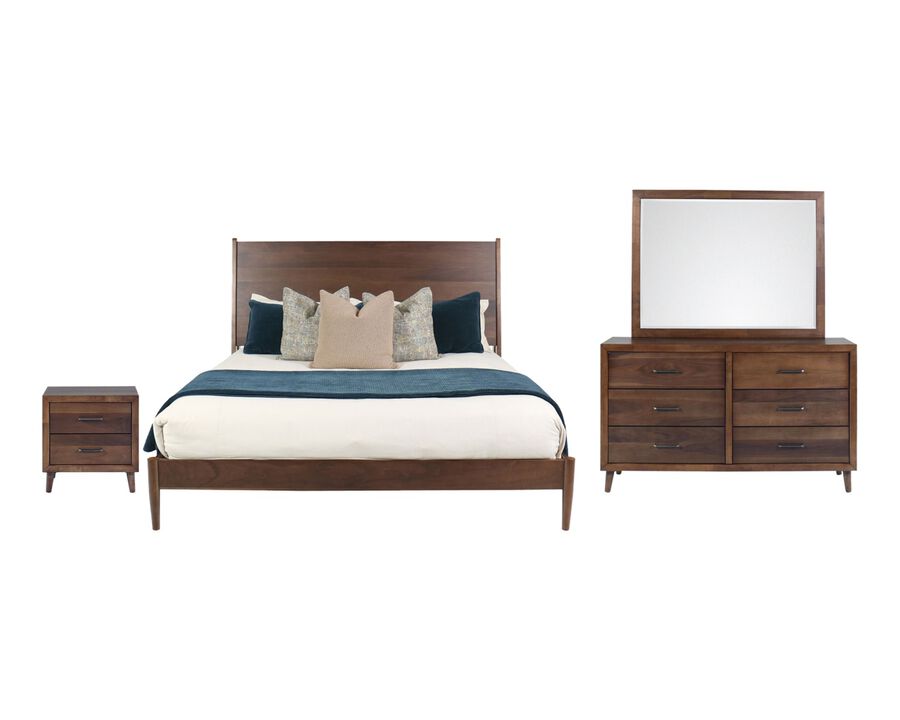 Malibu Full 4-Piece Bedroom Set