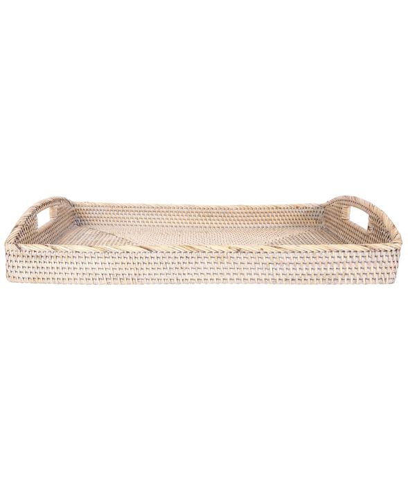 Saboga Home&trade; Rectangular Serving Tray With High Handles