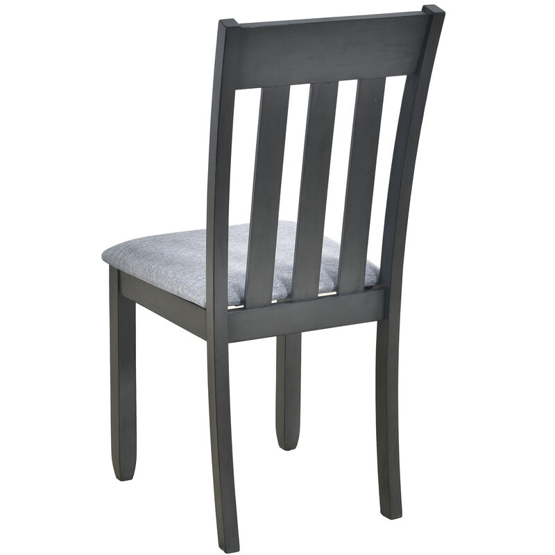 5-Piece Wood Dining Table Set