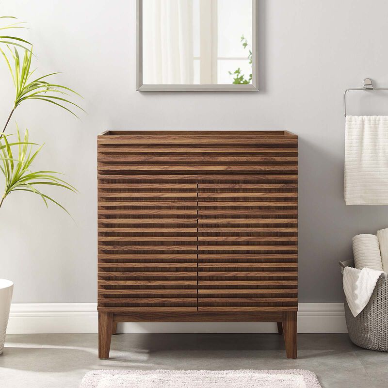 Render 30" Bathroom Vanity Cabinet (Sink Basin Not Included) image number 6