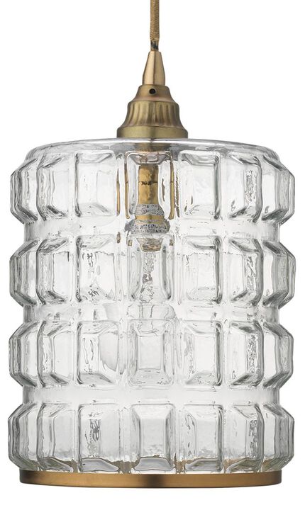 Madison Glass 1-Light Pendant