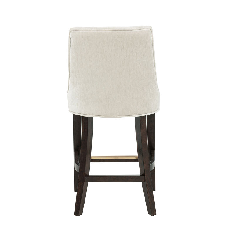 Beever Cream Counter Stool