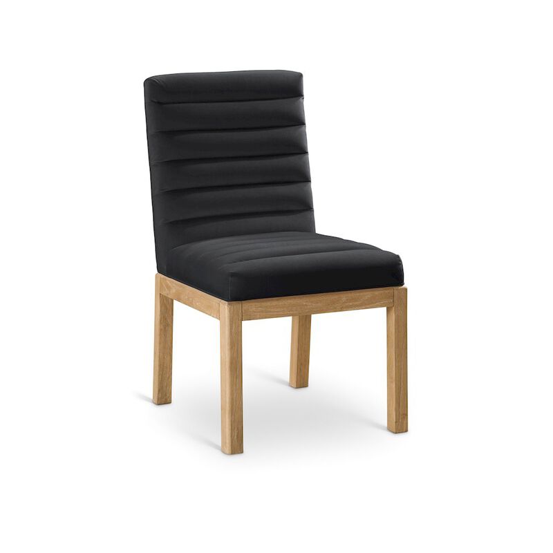 Meridian Furniture Evelyn Saddle Velvet Dining Chair