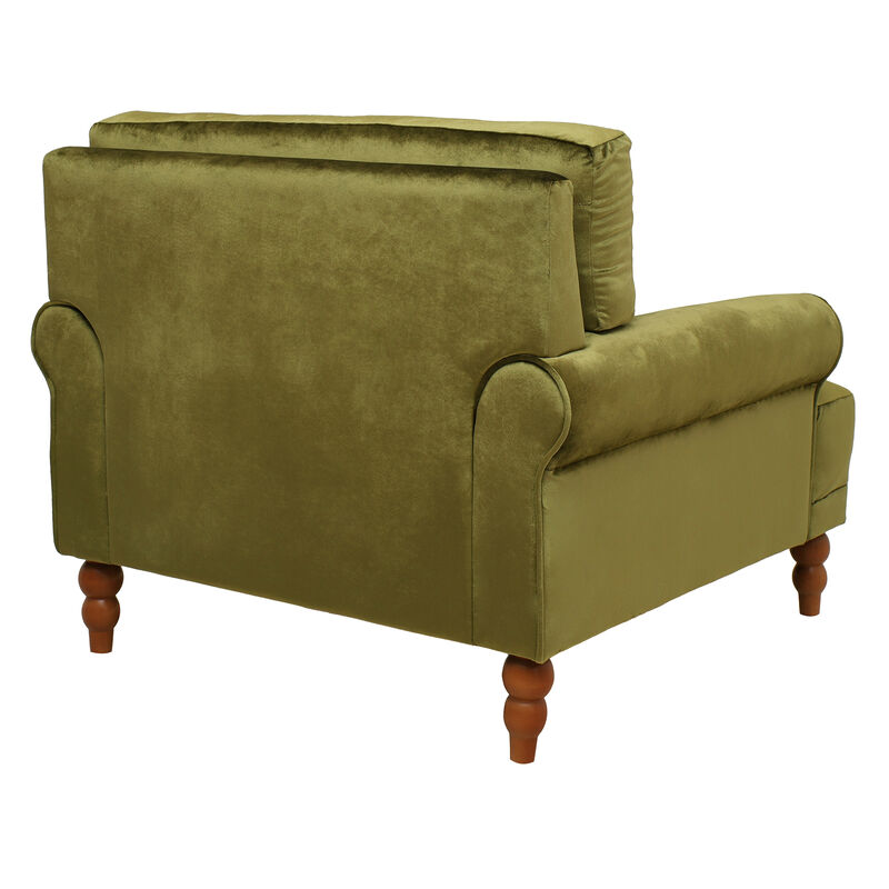 Merax Luxurious Upholstered Accent Chair