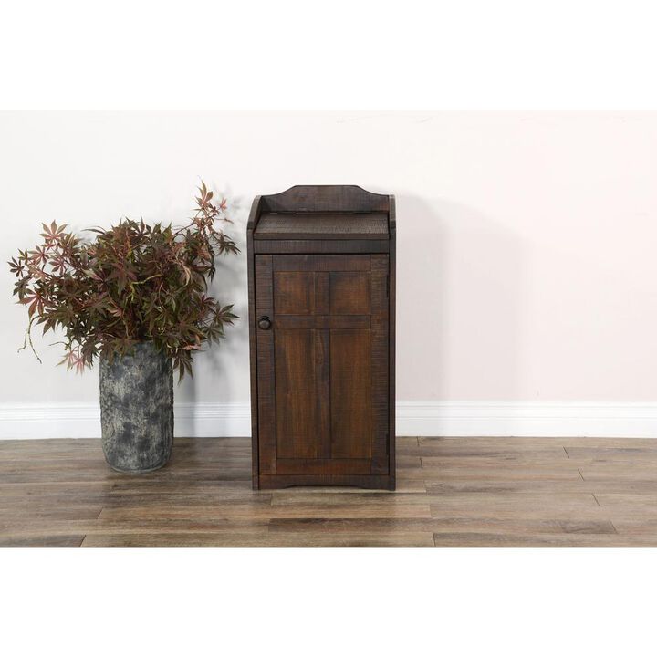 Sunny Designs Wood House Trash Box