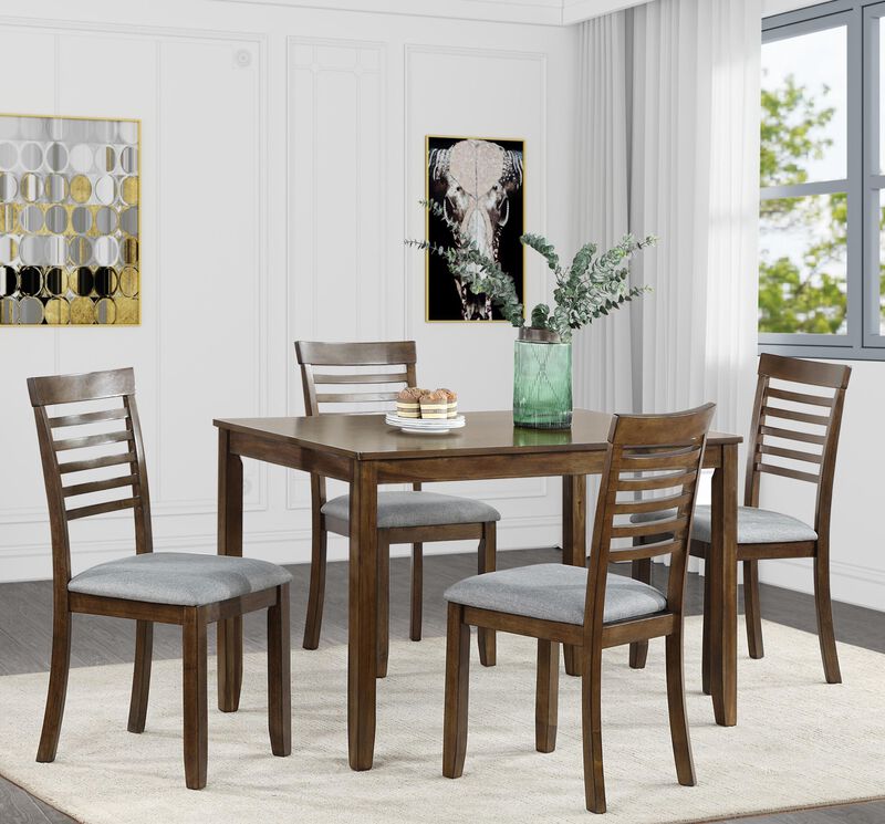 Befrig 5‑Piece Farmhouse Dining Set image number 1