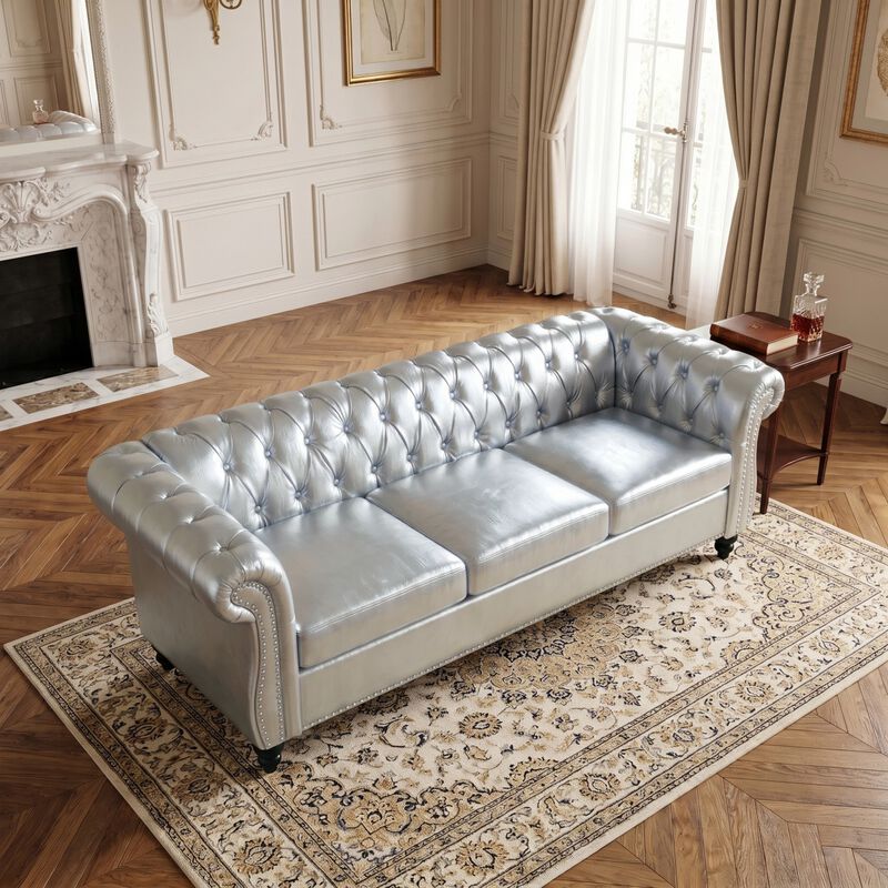 Nesp Chesterfield 3 Seater Sofa image number 2