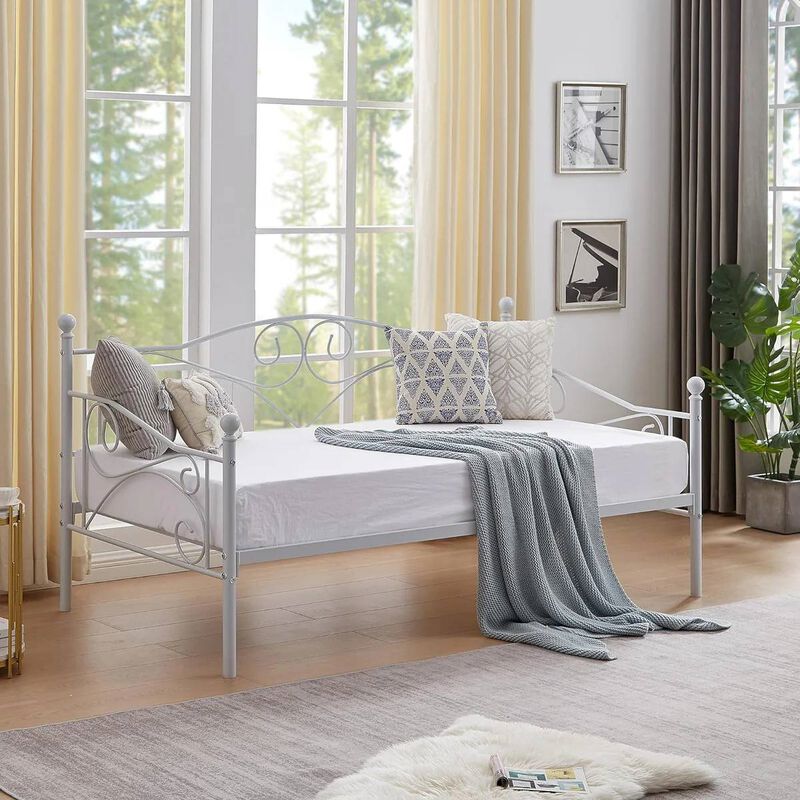 Classic Heavy Duty Metal Daybed Frame For Living Room