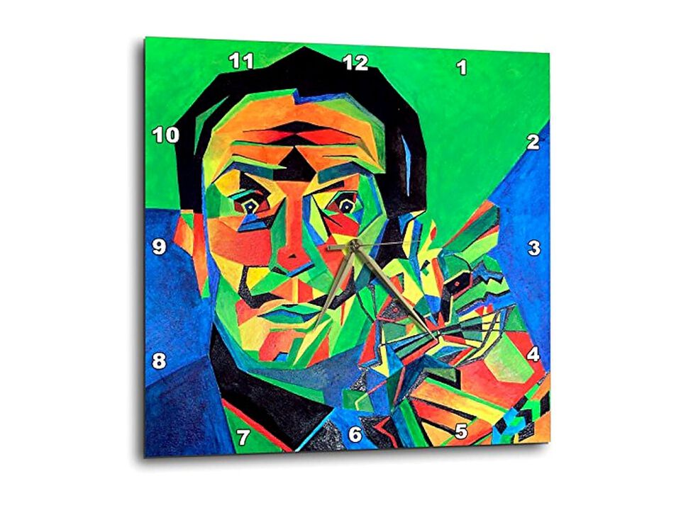 Salvador Dali Abstract Wall Clock 13 Inch Home Decor