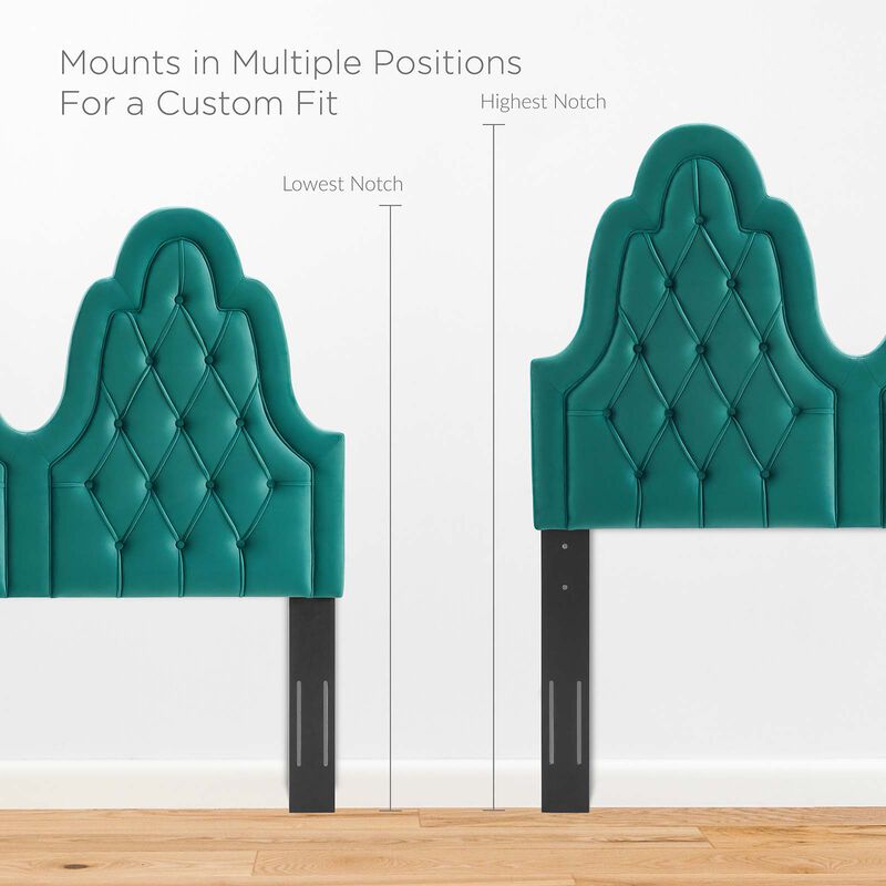 Modway - Augustine Tufted Performance Velvet Twin Headboard image number 6