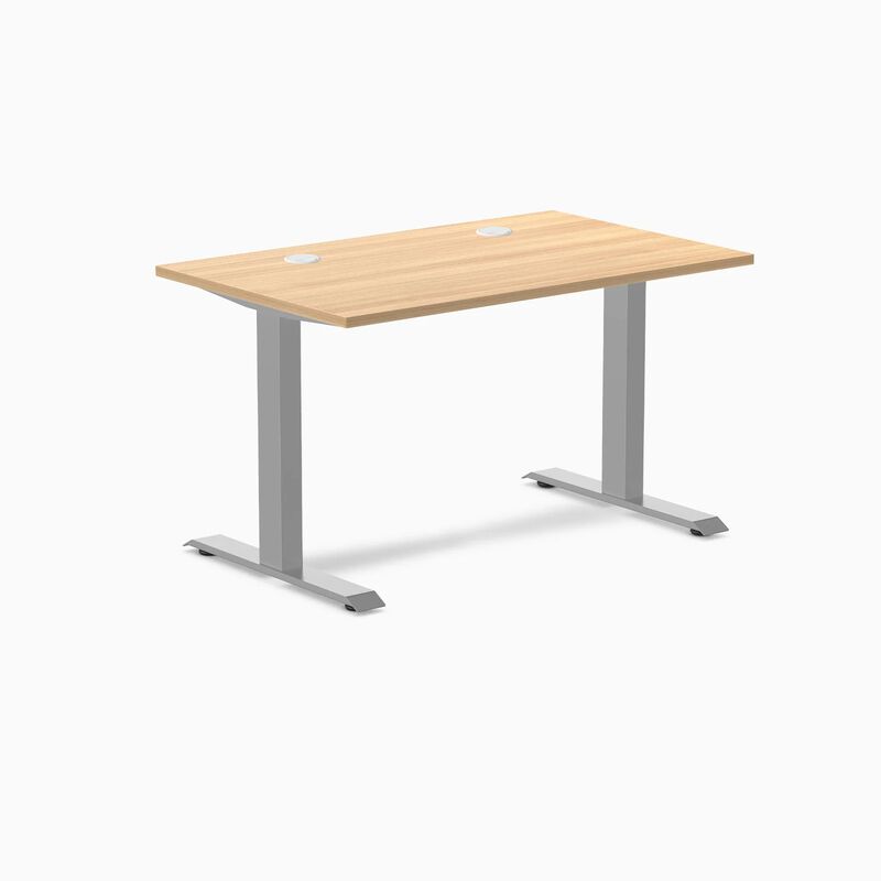 Desky Zero Scalloped Laminate Office Desk image number 0