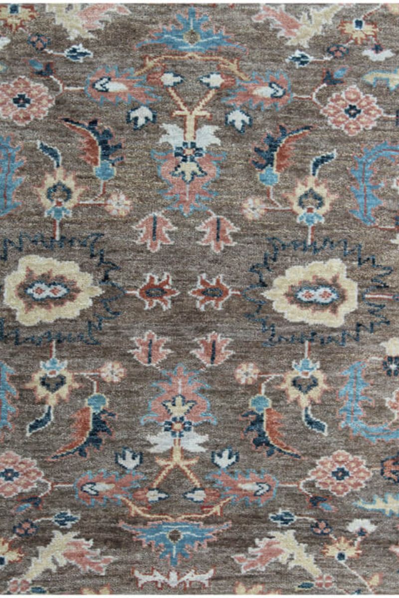 Polaris 42545 Brown 9' x 12' Rug image number 2