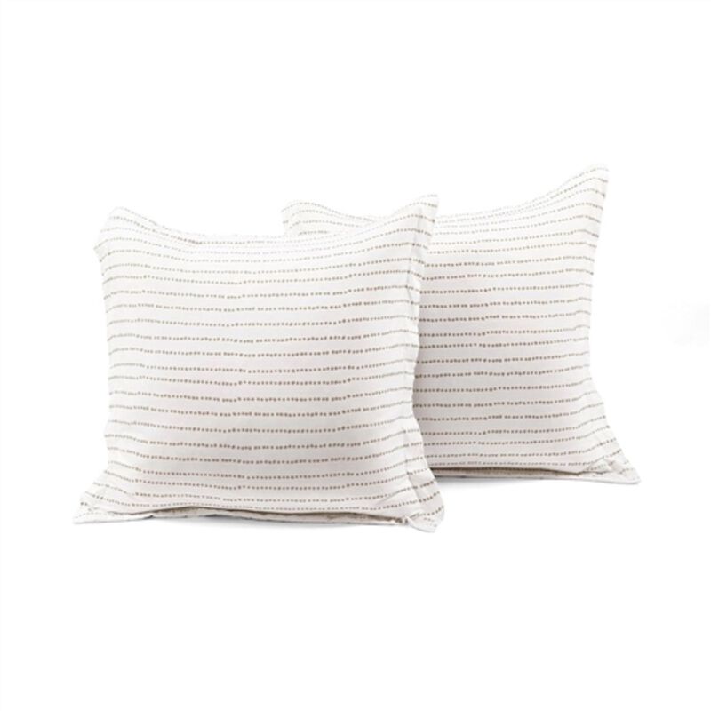 Scandinavian Chevron 5-Piece Lightweight Comforter Set &ndash; Soft Bedding with Pillow Shams