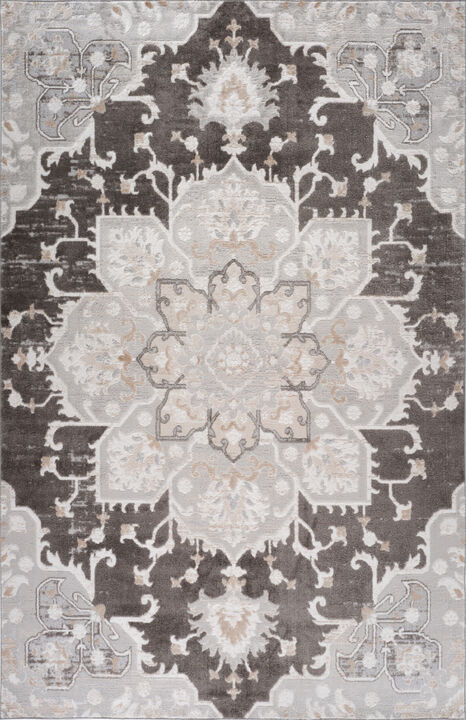 HomeRoots Southwestern Distressed Area Rug