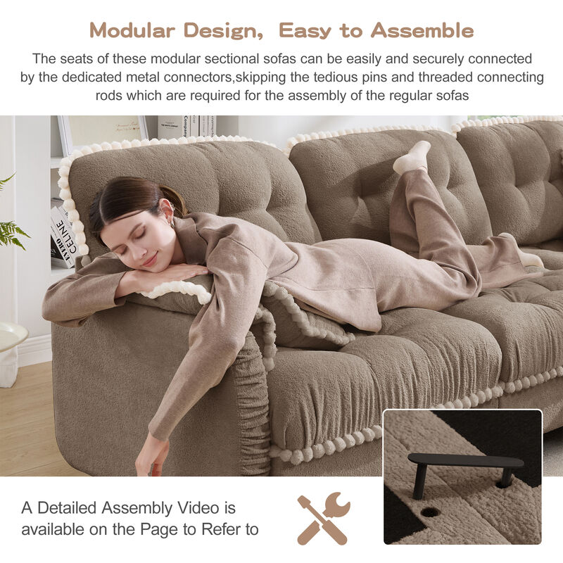 Zambal  L-Shaped Sectional Sofa image number 8