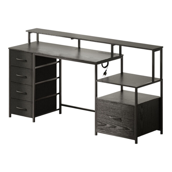 Modern computer desk - Stylish and functional design for home office or workspace