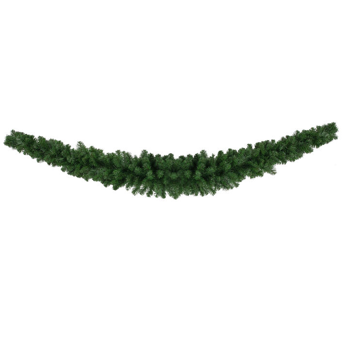 7' Green Colorado Spruce Artificial Christmas Swag  Unlit