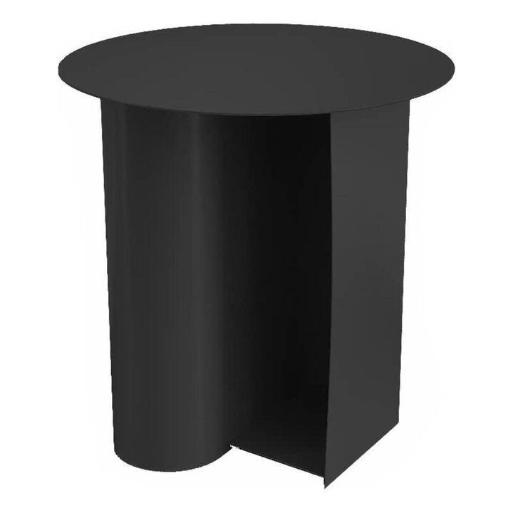 Pangea Home Que Magazine Table Black