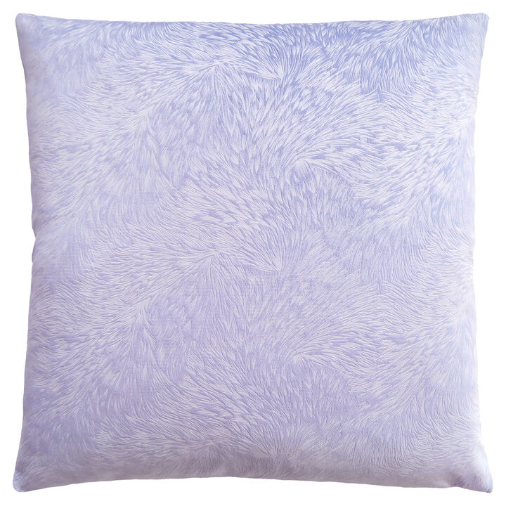 Monarch Specialties I 9324 Pillows, 18 X 18 Square, Insert Included, Decorative Throw, Accent, Sofa, Couch, Bedroom, Polyester, Hypoallergenic, Purple, Modern