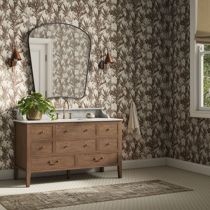 Tropic Paradise Wallpaper by Getty Images - Tropic Paradise Taupe II