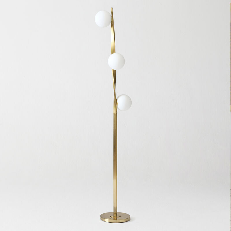 Nola Gold LED Floor Lamp image number 0