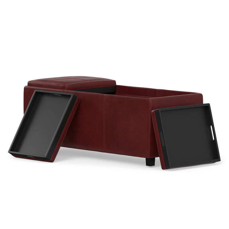 Avalon Storage Ottoman image number 3