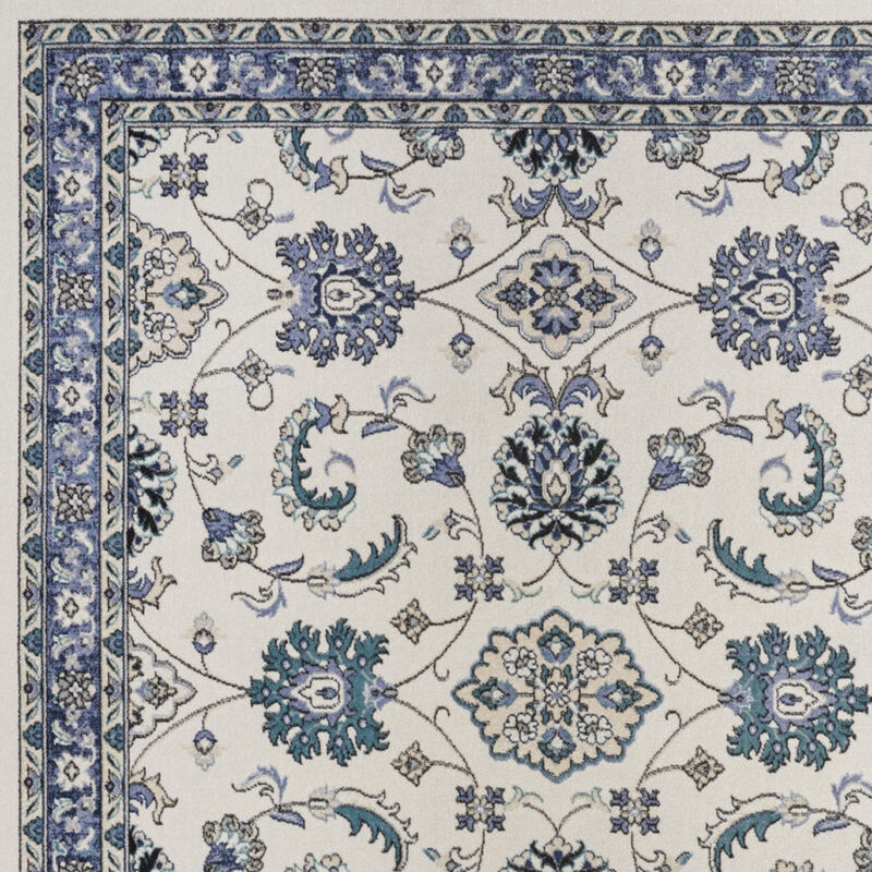 HomeRoots Floral Indoor Outdoor Area Rug image number 2