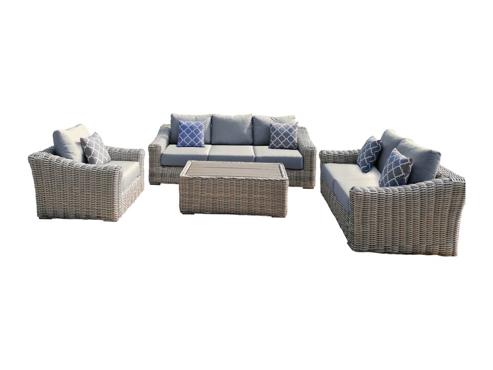 Teva Outdoor Patio Sectional Sofa Set