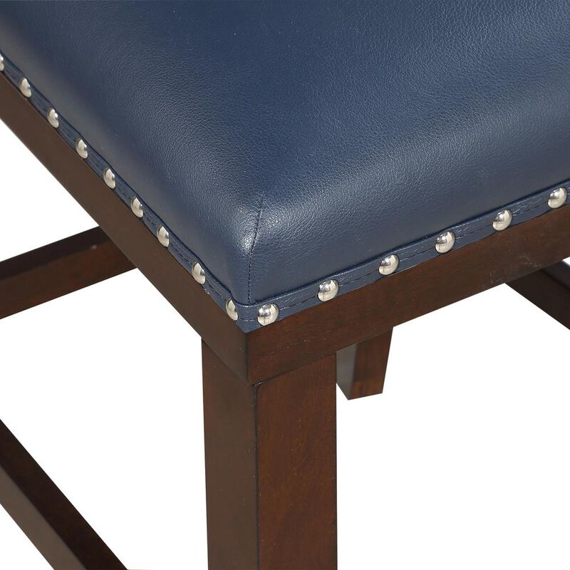 Tiffany Navy KD Bar Stool - set of 2