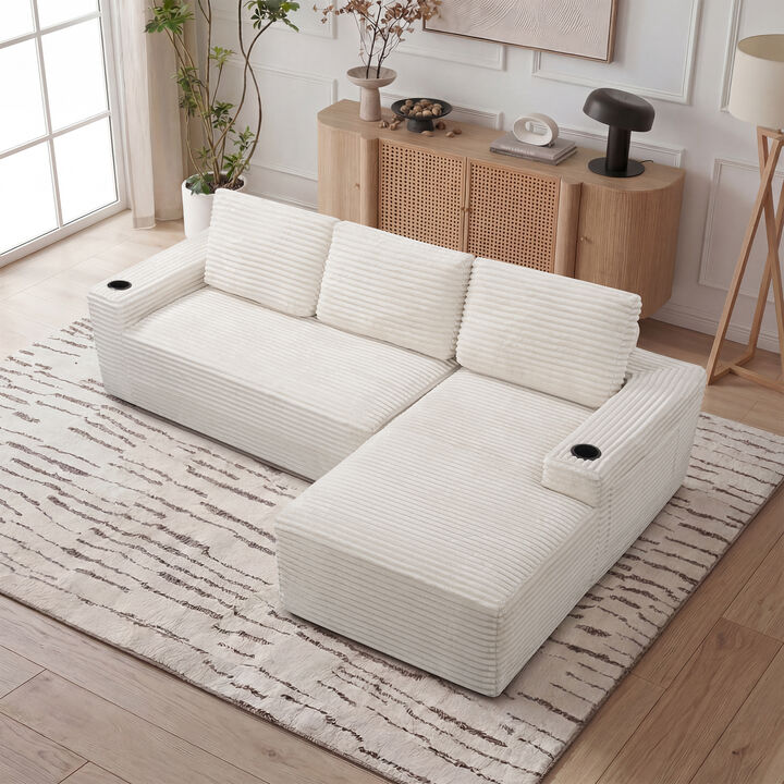 Soscik 104" Cloud Sectional