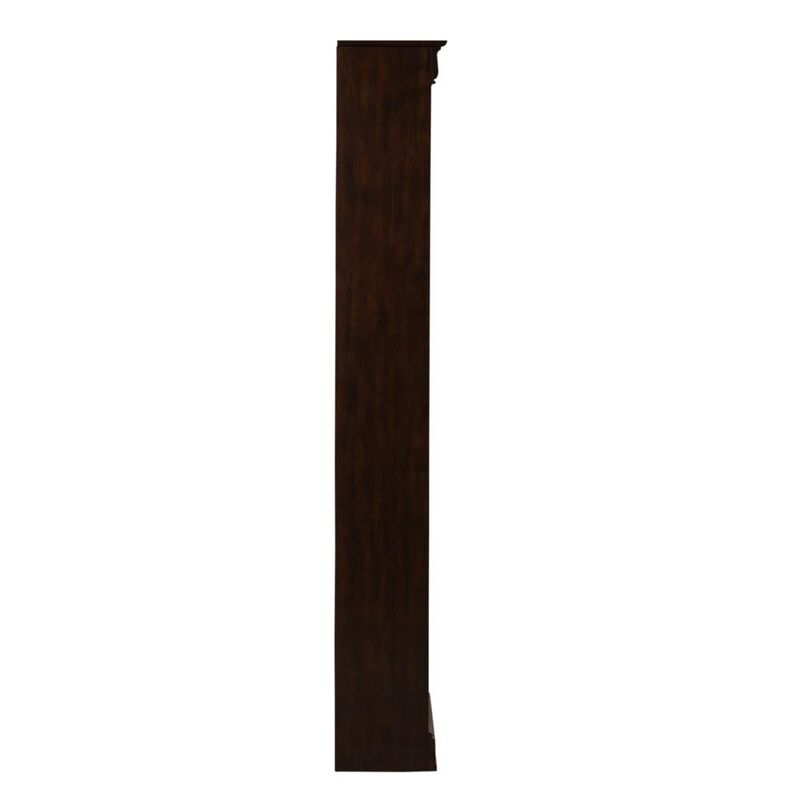 Liberty Furniture Brayton Manor Jr Executive 84 Inch Bookcase (RTA) in Cognac image number 1