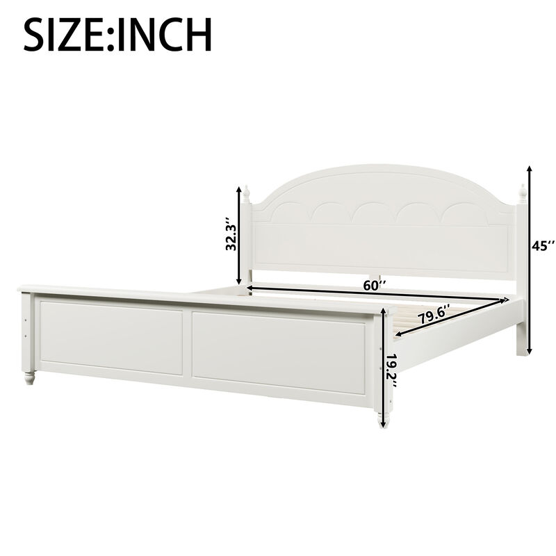 Upholstered Platform Bed image number 4