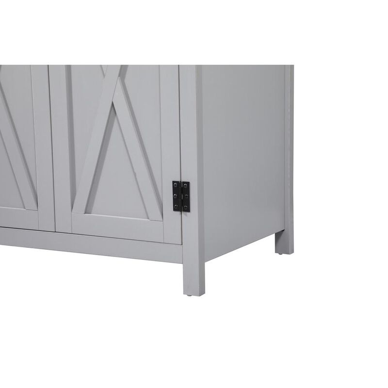 Elegant Kitchen and Bath 30 inch Single bathroom vanity in grey