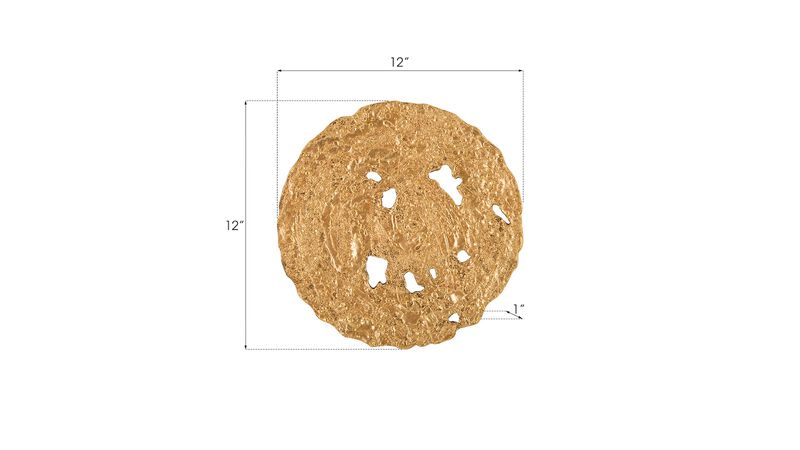 Molten Small Wall Disc