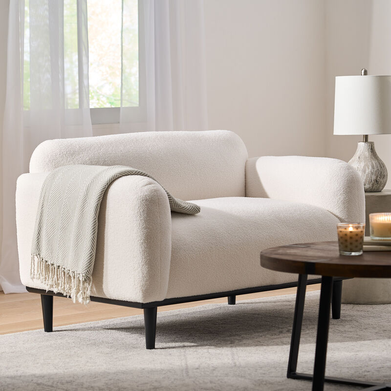 Sodbeg Modern Upholstered Loveseat image number 8