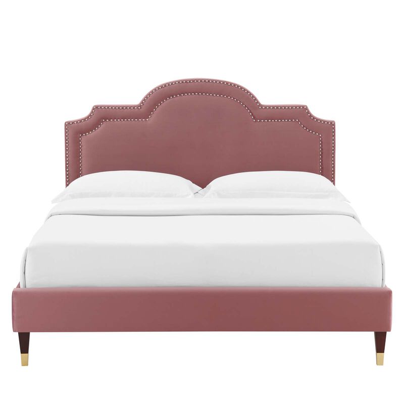 Modway - Aviana Performance Velvet King Bed image number 4