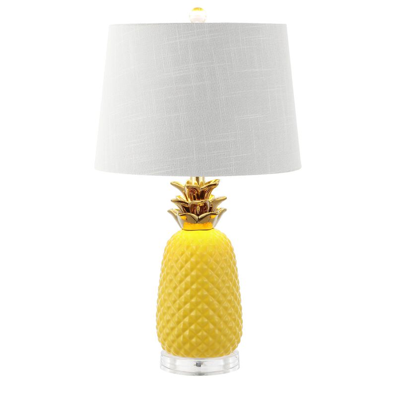 Pineapple Ceramic LED Table Lamp