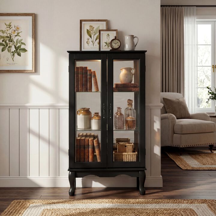 Saxpeb Curio Diapaly Cabinet