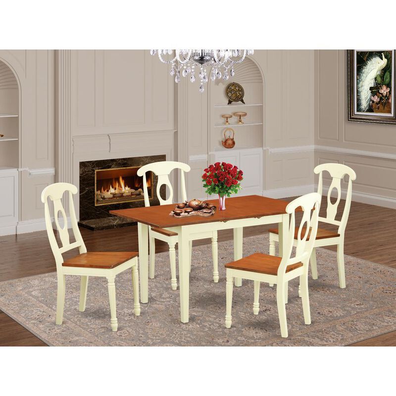 5 Pc Table and chair set for 4-Table and 4 Dining Chairs