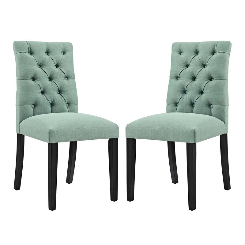 Duchess Dining Chair Fabric Set of 2 image number 0