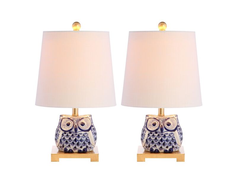 Justina Ceramic Mini Table Lamp