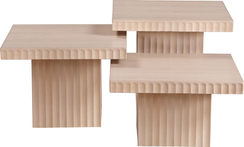 Meridian Furniture Spencer Natural Oak Veneer Coffee Table