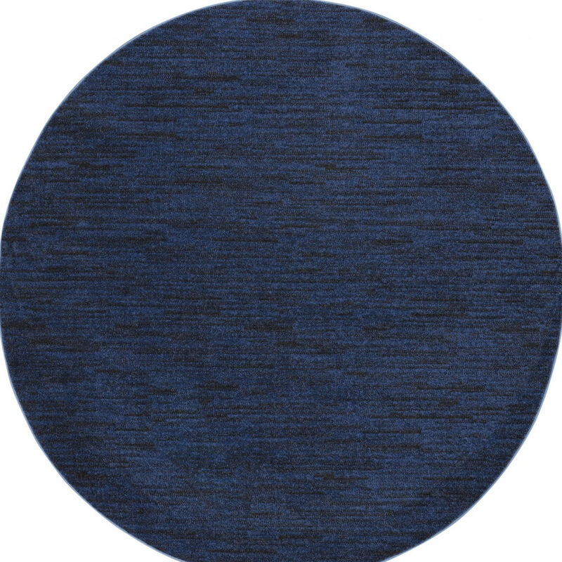 Round Indoor Outdoor Area Rug image number 0
